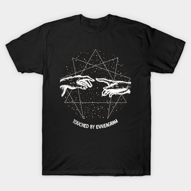 Touched by Enneagram T-Shirt by Enneaverse